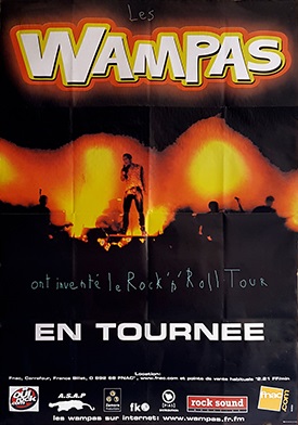 Affiche "ont inventé le Rock'n'Roll Tour"